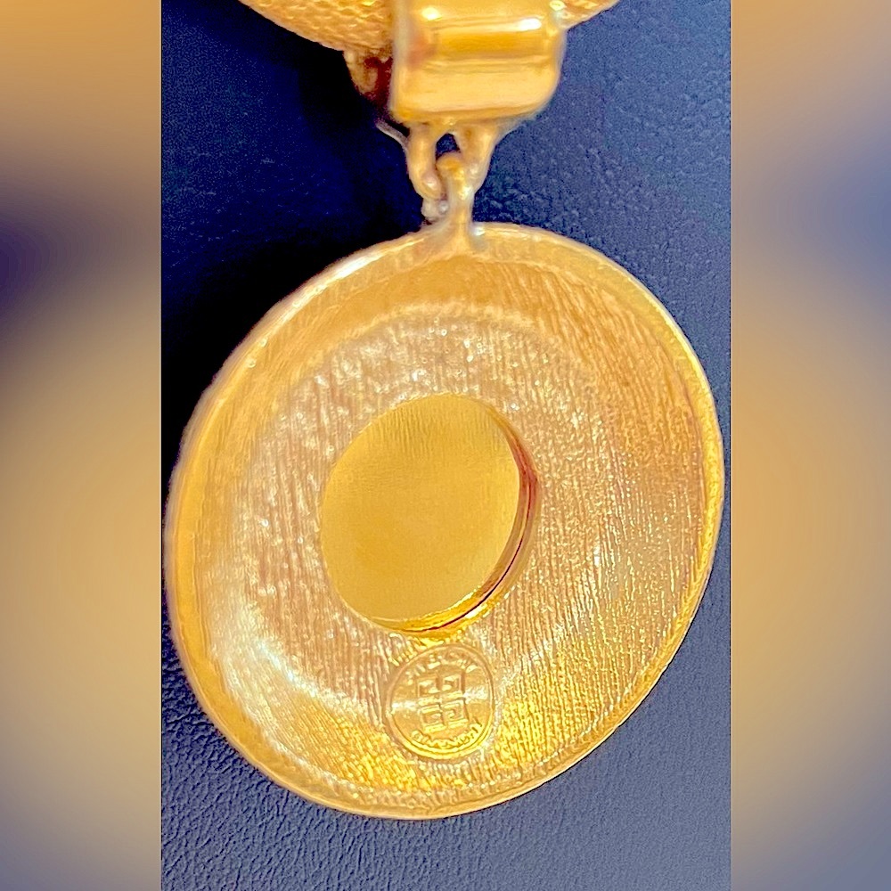 Vtg Givenchy Statement Necklace - image 8
